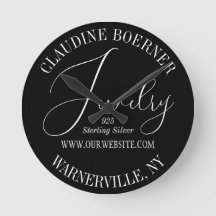 Artista de negocios Crafter Show Shop Wall Clock