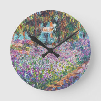 Reloj Redondo Mediano Artist's Garden Giverny