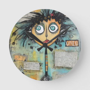 Reloj Redondo Mediano ArtLady 21 Encantador y afligido