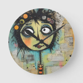 Reloj Redondo Mediano ArtLady 22 Encantador y afligido