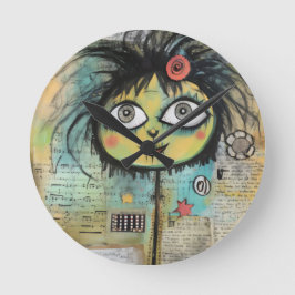Reloj Redondo Mediano ArtLady 4 Encantadora y afligida