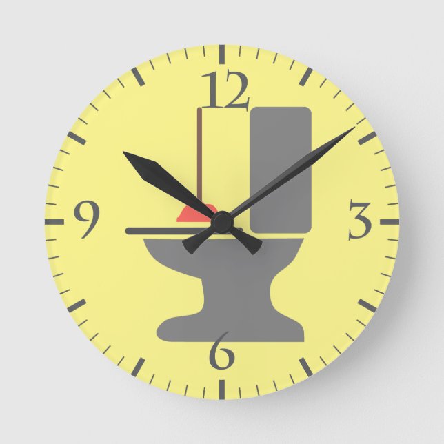 Reloj Redondo Mediano Aseo y émbolo (Anverso)