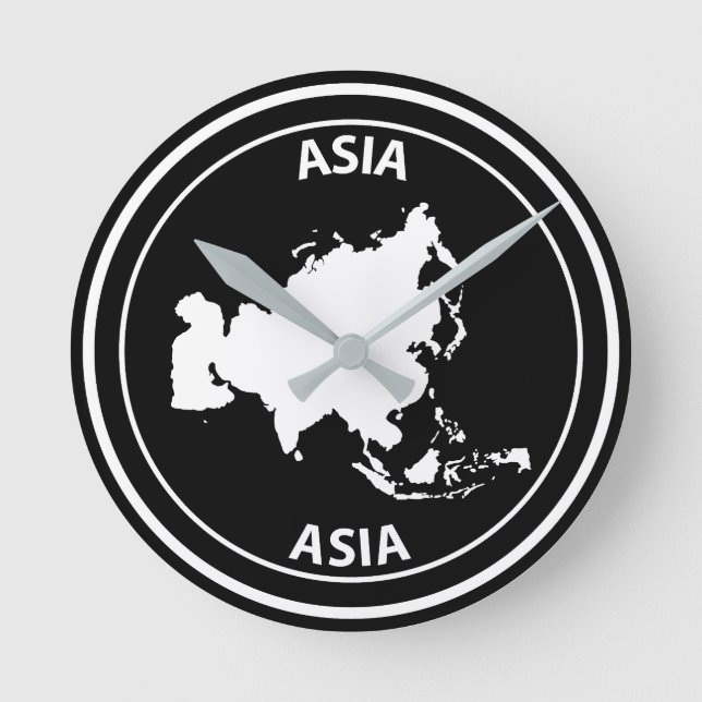 Reloj Redondo Mediano Asia (Anverso)