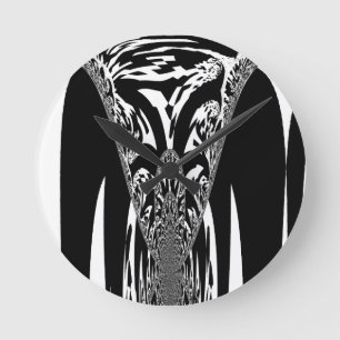 Reloj Redondo Mediano Asombroso arte