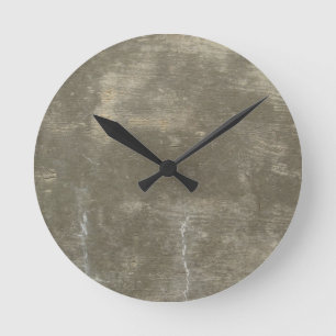 Reloj Redondo Mediano Aspecto concreto