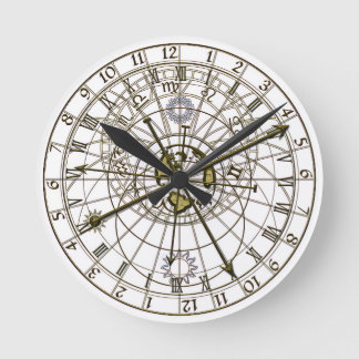 Reloj Redondo Mediano Astronómico