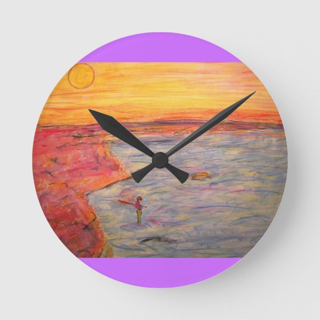 Reloj Redondo Mediano atando uno (Anverso)