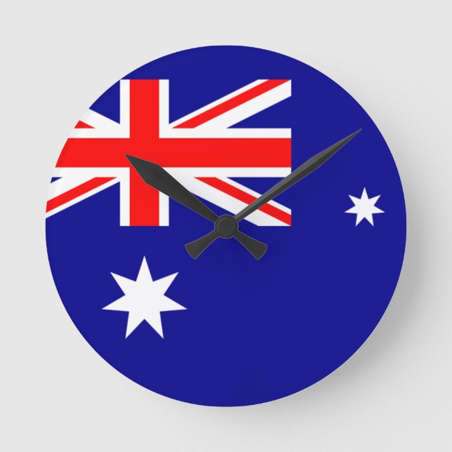 Reloj Redondo Mediano Australia (Anverso)
