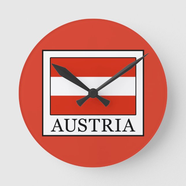 Reloj Redondo Mediano Austria (Anverso)