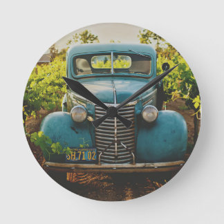 Reloj Redondo Mediano Auto clásico