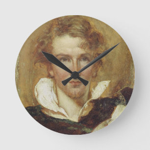 Reloj Redondo Mediano Autorretrato, 1823 (aceite en el documento sobre
