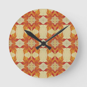 Reloj Redondo Mediano Autumn Leaves