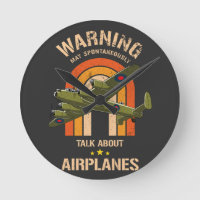 Aviso Puede Hablar Espontáneamente De Aviones