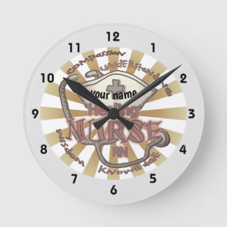 Reloj Redondo Mediano axioma de enfermera sanadora