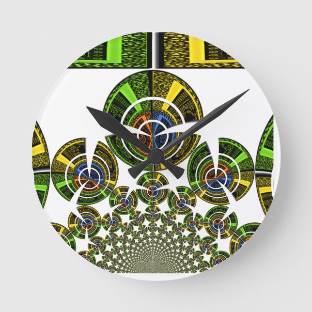 Reloj Redondo Mediano Azteca (Anverso)