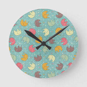 Reloj Redondo Mediano baby background