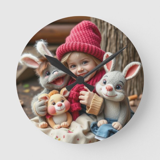 Reloj Redondo Mediano Babydecke (Anverso)