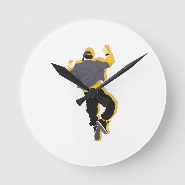 Reloj Redondo Mediano Bailar conmigo (Anverso)