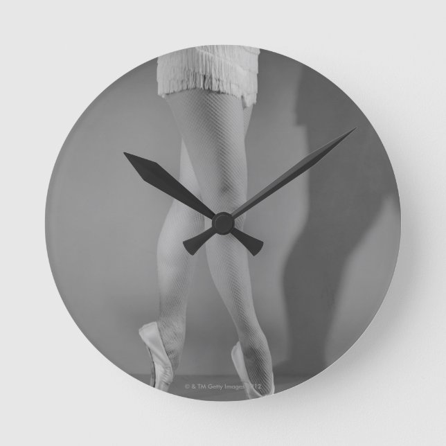 Reloj Redondo Mediano Bailarín de ballet (Anverso)