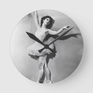 Reloj Redondo Mediano Bailarina 2