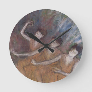 Reloj Redondo Mediano Bailarinas de Edgar Degas el Trois