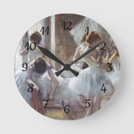 Reloj Redondo Mediano Bailarines Edgar Degas