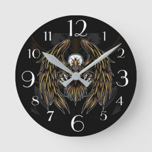 Reloj Redondo Mediano Bald Eagle