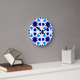 Reloj Redondo Mediano Baldosas Andaluzas 6