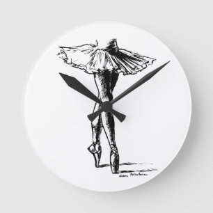Reloj Redondo Mediano Ballet