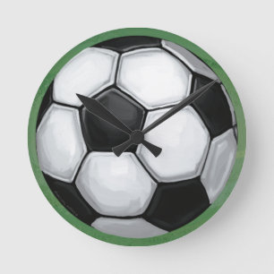 Reloj Redondo Mediano Balón de fútbol