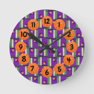 Reloj Redondo Mediano Baloncesto hasta que las luces de la calle se vuel