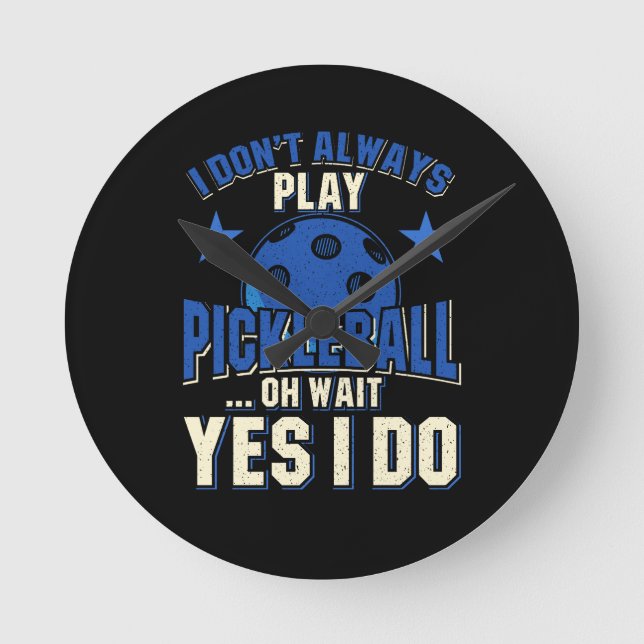 Reloj Redondo Mediano Baloncesto - No siempre juego baloncesto (Anverso)