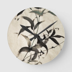 Reloj Redondo Mediano Bamboo