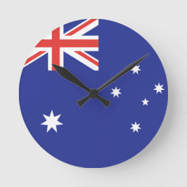 Reloj Redondo Mediano Bandera de Australia
