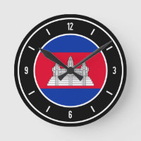 Bandera de Camboya elegante