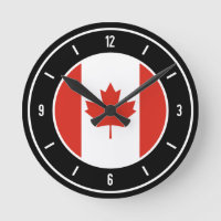 Bandera de Canadá elegante