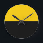 Reloj Redondo Mediano Bandera de IJsselstein<br><div class="desc">Bandera de IJsselstein,  Países Bajos</div>