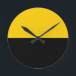 Reloj Redondo Mediano Bandera de IJsselstein<br><div class="desc">Bandera de IJsselstein,  Países Bajos</div>