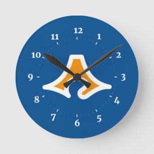 Reloj Redondo Mediano Bandera de la prefectura de Shizuoka, Japón