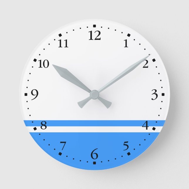 Reloj Redondo Mediano Bandera de la República de Altai Patriótica (Anverso)