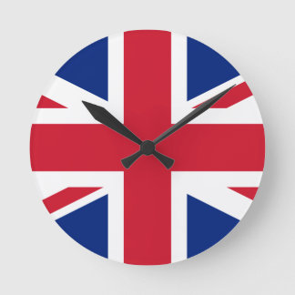 Reloj Redondo Mediano Bandera de la Unión Británica del Reino Unido