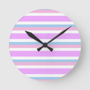 Reloj Redondo Mediano Bandera de orgullo intersexual