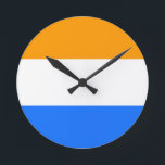 Reloj Redondo Mediano Bandera del príncipe<br><div class="desc">Bandera del príncipe</div>