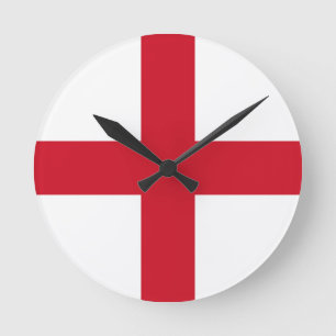 Reloj Redondo Mediano Bandera inglesa