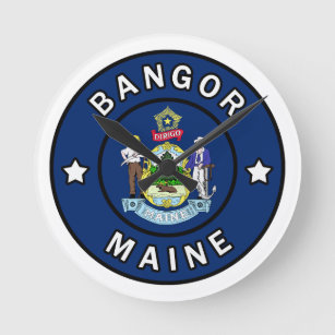 Reloj Redondo Mediano Bangor Maine