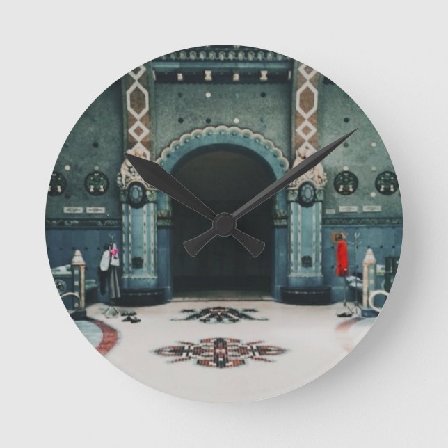 Reloj Redondo Mediano Baño térmico Gellért - Budapest - Hungría (Anverso)