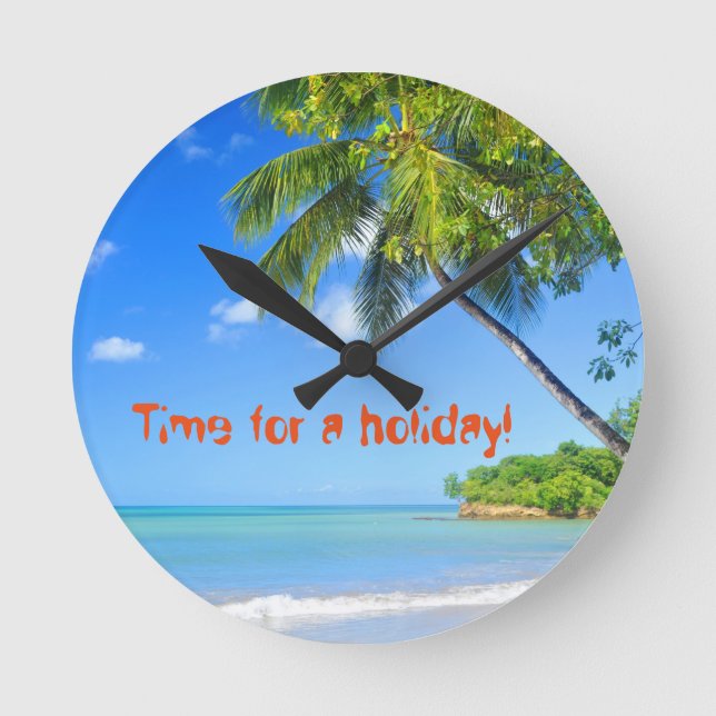 Reloj Redondo Mediano Barbados (Anverso)