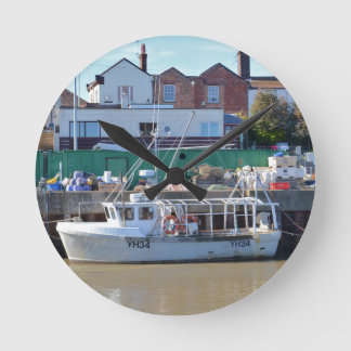 Reloj Redondo Mediano Barco pesquero YH 34