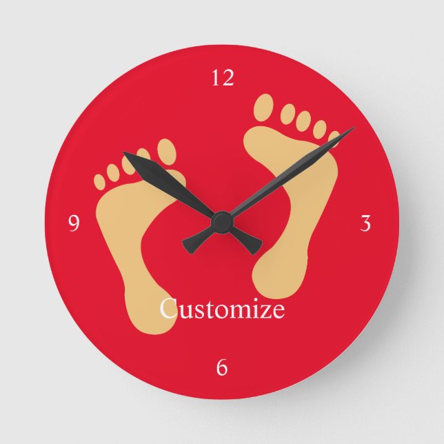 Reloj Redondo Mediano Barefoot Beach Bum Thunder_Cove (Anverso)