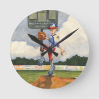Baseball Pitcher on Mound by Jay Throckmorton